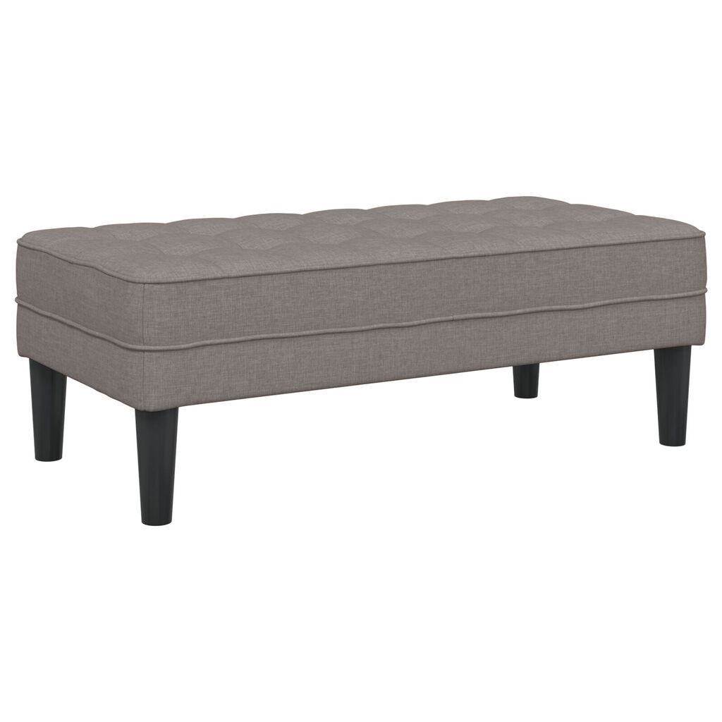 vidaXL Παγκάκι Ταμπά 113x57x39 εκ. Ύφασμα