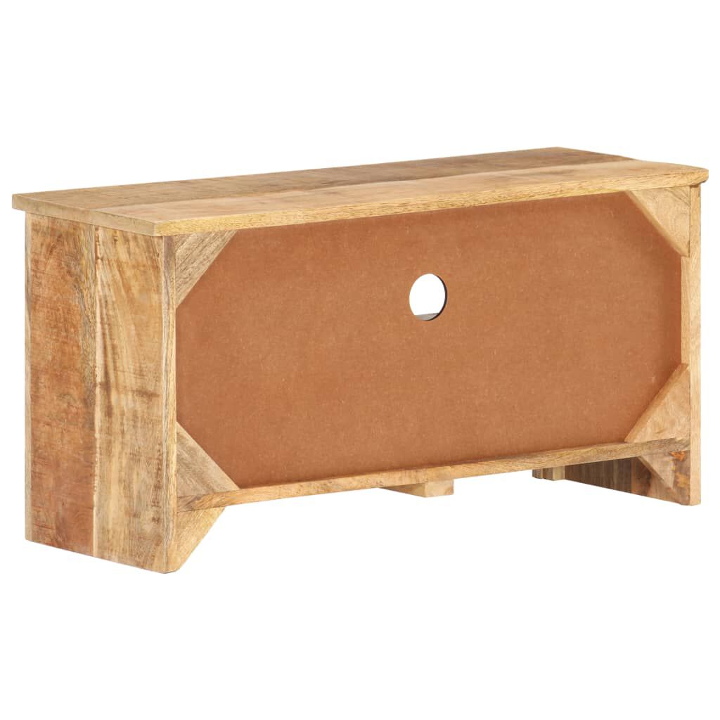 vidaXL Έπιπλο Τηλεόρασης 79 x 30 x 40 εκ. από Ακατέργαστο Ξύλο Μάνγκο