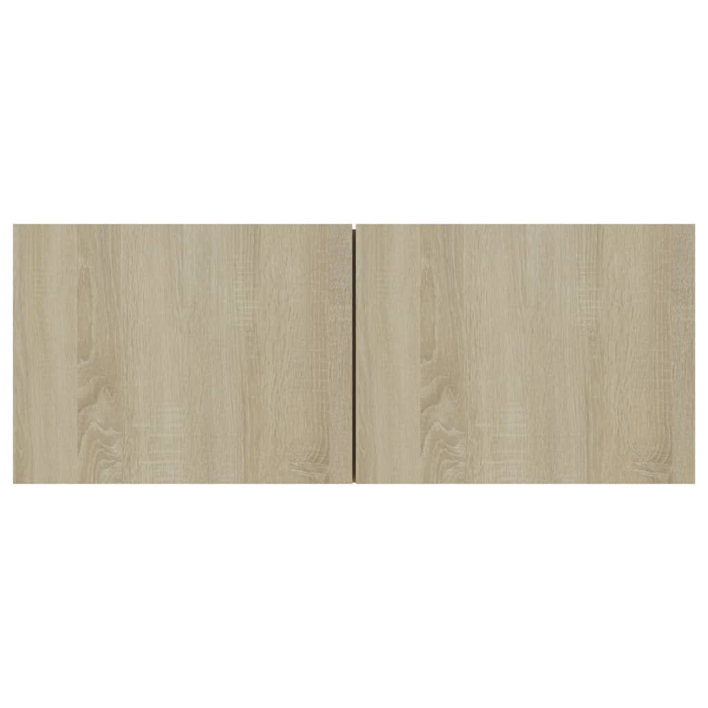 vidaXL Έπιπλο Τηλεόρασης Sonoma Δρυς 80 x 30 x 30 εκ. από Επεξ. Ξύλο