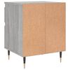 vidaXL Κομοδίνα 2 τεμ. Γκρι Sonoma 40 x 35 x 50 εκ. από Επεξεργ. Ξύλο