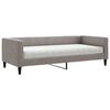 vidaXL &Kappa;&alpha;&nu;&alpha;&pi;έ&sigmaf; &Kappa;&rho;&epsilon;&beta;ά&tau;&iota; &mu;&epsilon; &Sigma;&tau;&rho;ώ&mu;&alpha; Taupe 90 x 200 &epsilon;&kappa;. &Upsilon;&phi;&alpha;&sigma;&mu;ά&tau;&iota;&nu;&omicron;