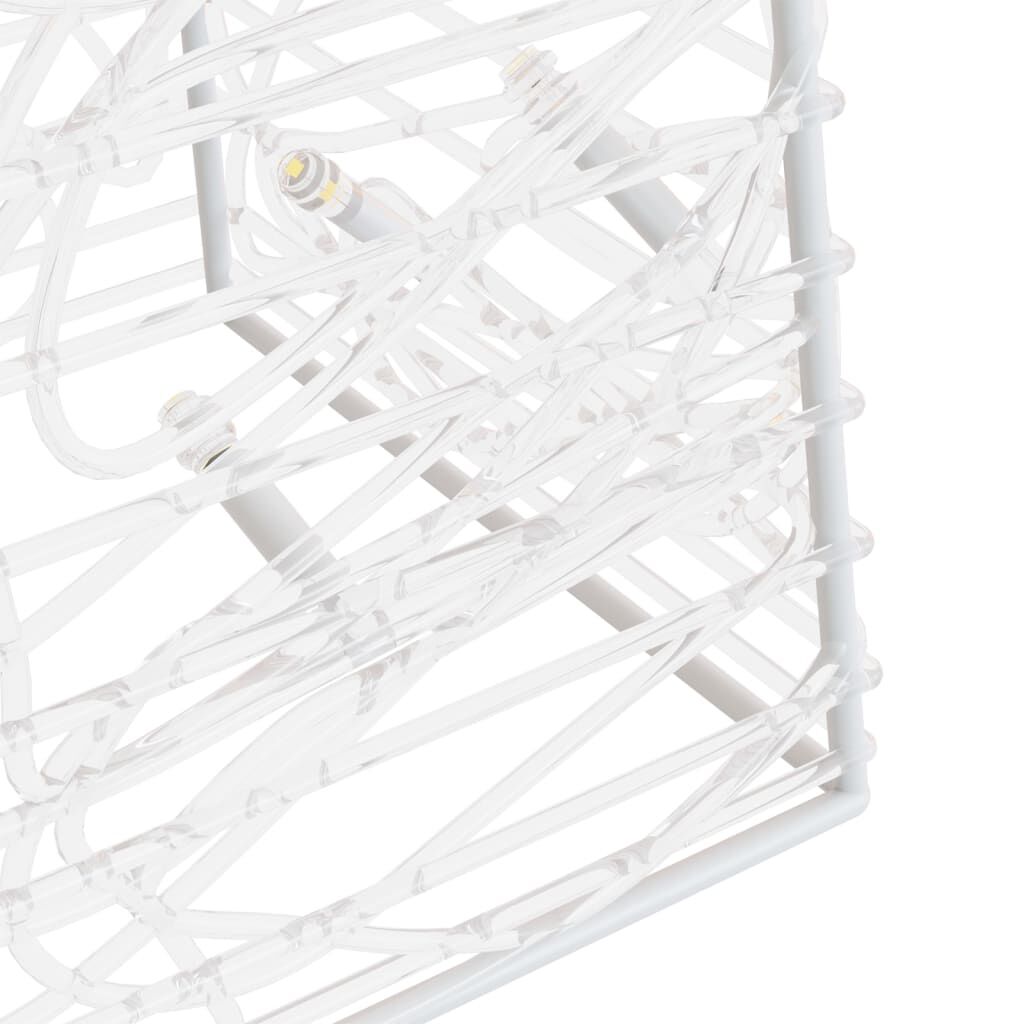vidaXL Κώνος Διακοσμητικός LED Ακρυλ. Ψυχρό Λευκό 60 εκ.