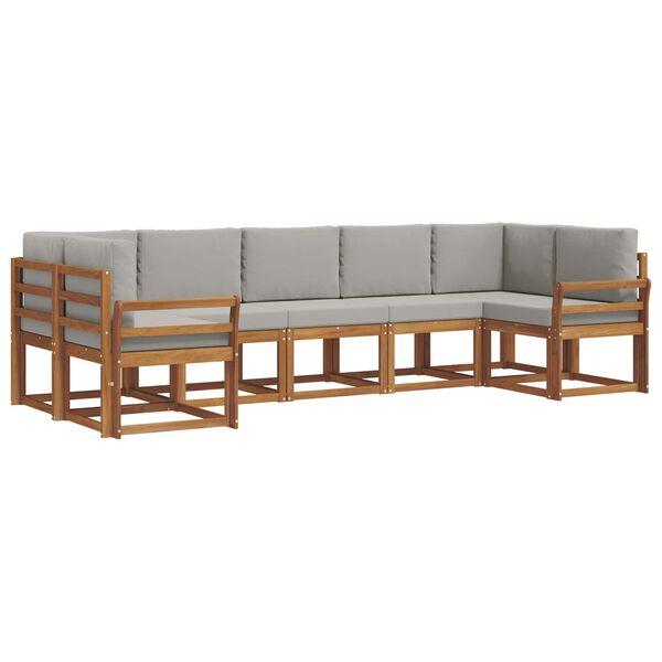 vidaXL &Sigma;&epsilon;&iota;&rho;ά &Kappa;&alpha;&nu;&alpha;&pi;έ &Epsilon;&xi;&omega;&tau;&epsilon;&rho;&iota;&kappa;&omicron;ύ 7 pcs &Phi;&upsilon;&sigma;&iota;&kappa;ό &kappa;&alpha;&iota; &Alpha;&nu;&omicron;&iota;&chi;&tau;ό &Gamma;&kappa;&rho;&iota;