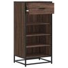 vidaXL Ράφι παπουτσιών καφέ δρυς 48x38x97,5 cm Κατασκευασμένο ξύλο