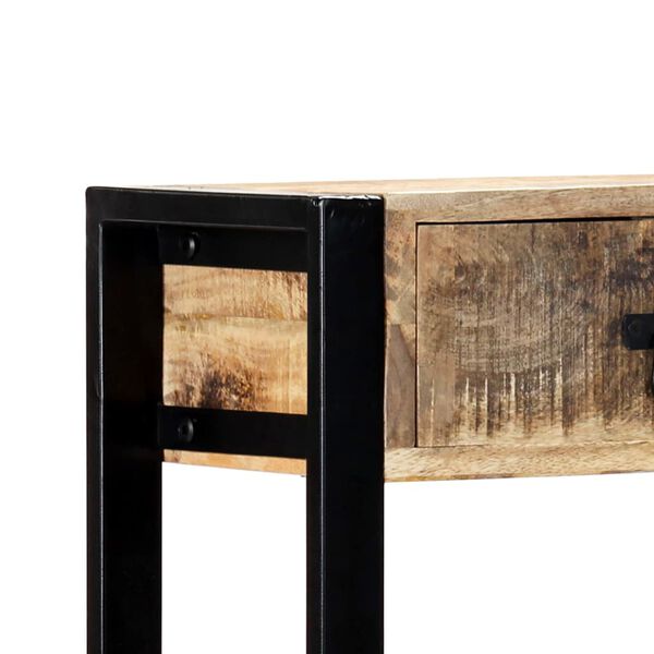 vidaXL Τραπέζι Κονσόλα 90 x 30 x 75 εκ. από Μασίφ Ξύλο Μάνγκο