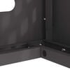 vidaXL Κάλυμμα κλιματιστικού Μαύρο 90 x 40 x 60 εκ Ατσάλι