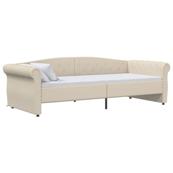 vidaXL &Kappa;&alpha;&nu;&alpha;&pi;έ&sigmaf; &Kappa;&rho;&epsilon;&beta;ά&tau;&iota; &mu;&epsilon; Έ&xi;&omicron;&delta;&omicron; USB &Kappa;&rho;&epsilon;&mu; 90 x 200 &epsilon;&kappa;. &Upsilon;&phi;&alpha;&sigma;&mu;ά&tau;&iota;&nu;&omicron;&sigmaf;