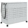 vidaXL &Kappa;&alpha;&lambda;ά&theta;&iota; Ά&pi;&lambda;&upsilon;&tau;&omega;&nu; &mu;&epsilon; &Tau;&rho;&omicron;&chi;&omicron;ύ&sigmaf; &Lambda;&epsilon;&upsilon;&kappa;ό 66x35x60 &epsilon;&kappa;. &alpha;&pi;ό &Rho;&alpha;&tau;ά&nu;