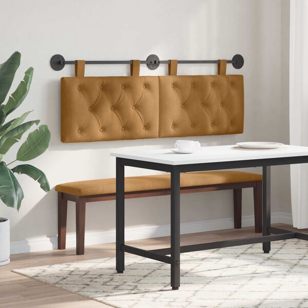 vidaXL &Kappa;&rho;&epsilon;&mu;&alpha;&sigma;&tau;ό &Kappa;&epsilon;&phi;&alpha;&lambda;ά&rho;&iota; &Epsilon;&pi;&iota;&tau;&omicron;ί&chi;&iota;&omicron; &Kappa;&alpha;&phi;έ 150 x 55 x 7 &epsilon;&kappa; &Beta;&epsilon;&lambda;&omicron;ύ&delta;&omicron;