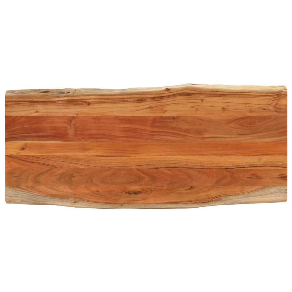 vidaXL Επιφάνεια Τραπεζιού Ορθογώνια 140x60x3,8 εκ. Μασίφ Ξύλο Ακακίας