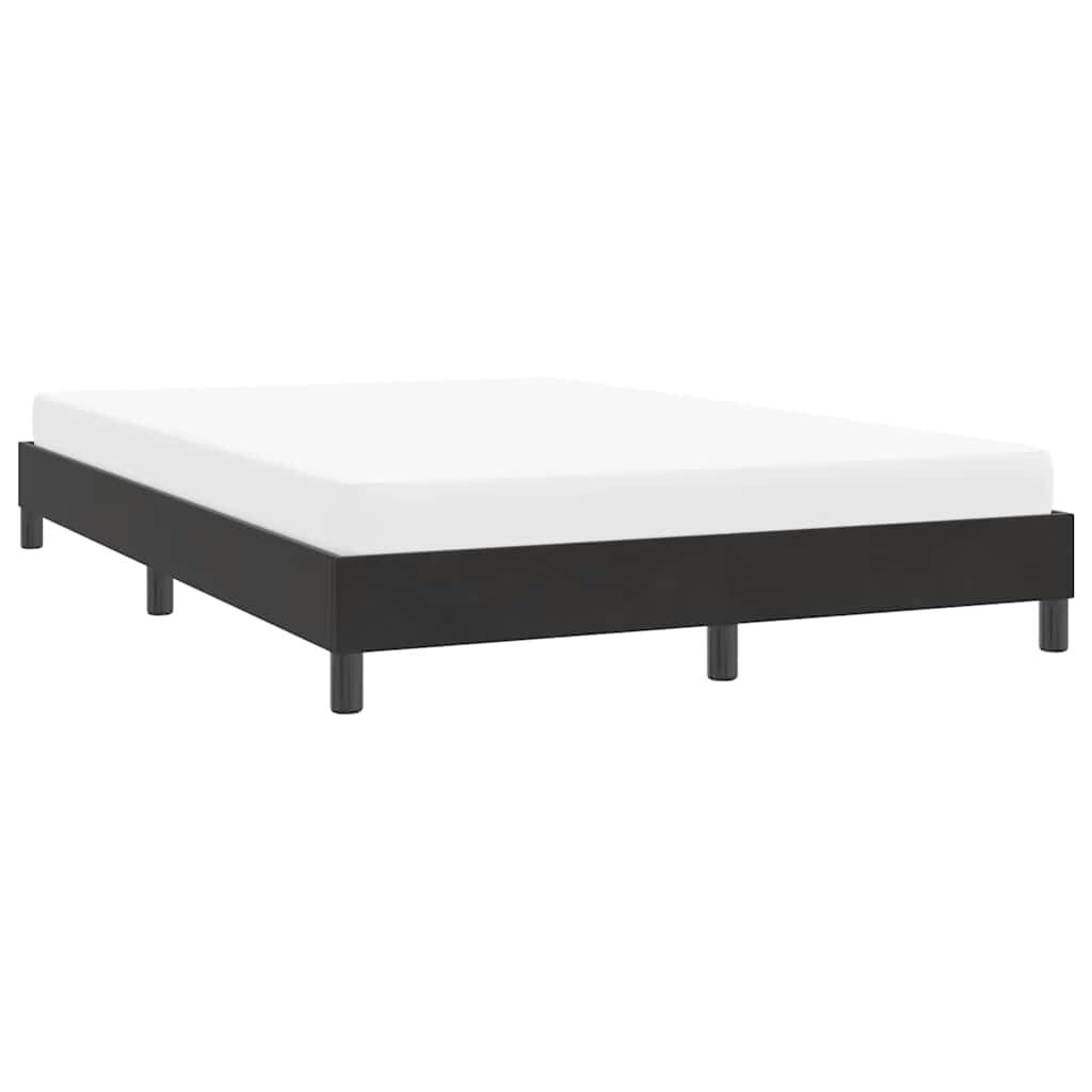 vidaXL Πλαίσιο κρεβατιού χωρίς στρώμα Μαύρο 160x220 cm Ατσάλι
