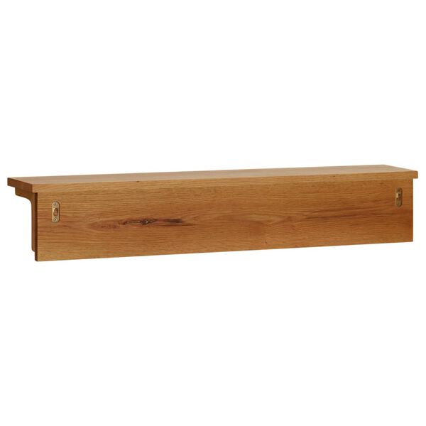vidaXL Κρεμάστρα Τοίχου 90 x 16 x 16 εκ. από Μασίφ Ξύλο Δρυός