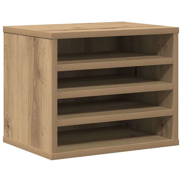 vidaXL Οργανωτής Γραφείου artisan δρυς 36 x 26 x 29.5 εκ