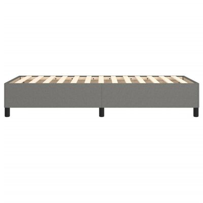 vidaXL Πλαίσιο Κρεβατιού Boxspring Σκούρο Γκρι 80x200 εκ. Υφασμάτινο