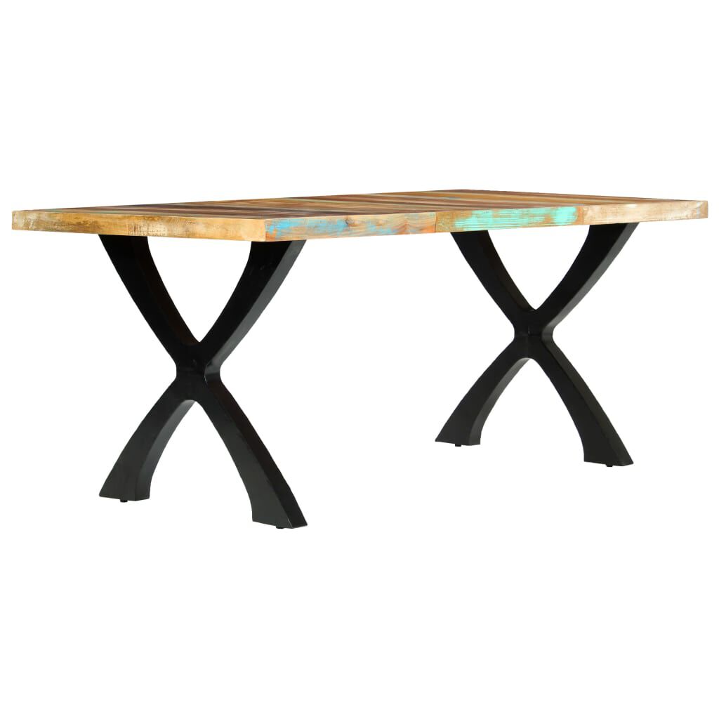vidaXL Τραπεζαρία 180 x 90 x 76 εκ. από Μασίφ Ανακυκλωμένο Ξύλο