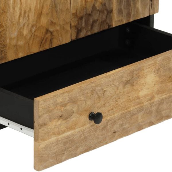 vidaXL Ντουλάπι 60 x 33 x 100 εκ. από Μασίφ Ξύλο Μάνγκο