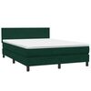 vidaXL &Kappa;&rho;&epsilon;&beta;ά&tau;&iota; Boxspring &mu;&epsilon; &Sigma;&tau;&rho;ώ&mu;&alpha; &Sigma;&kappa;&omicron;ύ&rho;&omicron; &Pi;&rho;ά&sigma;&iota;&nu;&omicron; 160x210&epsilon;&kappa;. &Beta;&epsilon;&lambda;&omicron;ύ&delta;&iota;&nu;&omicron;