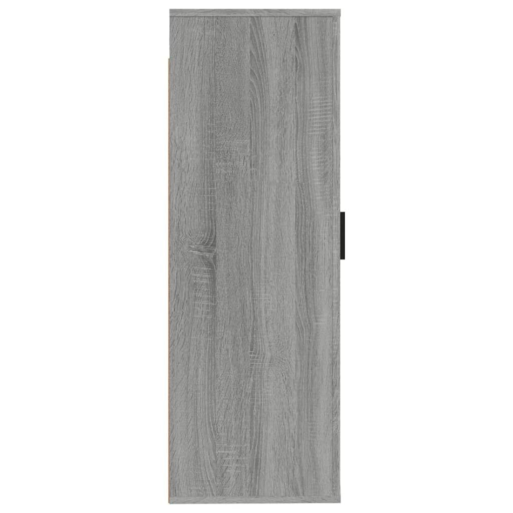 vidaXL Έπιπλα Τηλεόρασης Επιτοίχια Sonoma Δρυς 40x34,5x100 εκ