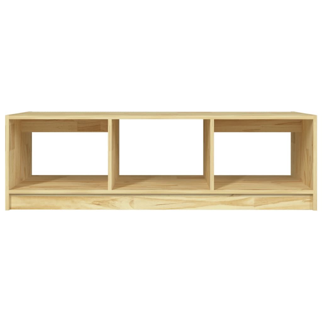 vidaXL Τραπεζάκι Σαλονιού 110 x 50 x 34 εκ. από Μασίφ Ξύλο Πεύκου