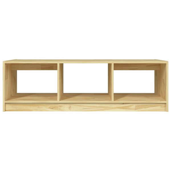 vidaXL Τραπεζάκι Σαλονιού 110 x 50 x 34 εκ. από Μασίφ Ξύλο Πεύκου