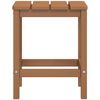vidaXL Τραπέζι Κήπου Adirondack Καφέ 38 x 38 x 46 εκ. από HDPE