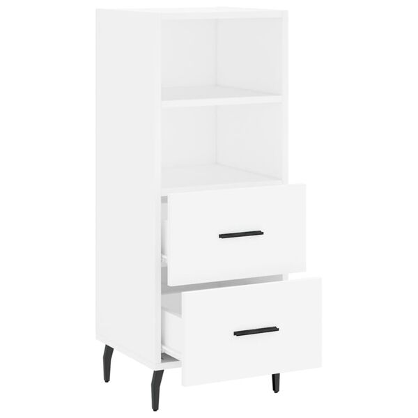 vidaXL Ντουλάπι Λευκό 34,5 x 34 x 90 εκ. από Επεξεργασμένο Ξύλο