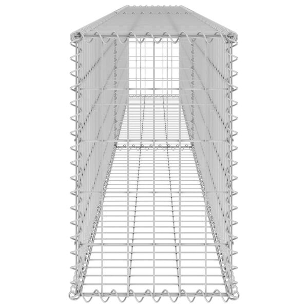 vidaXL Συρματοκιβώτιο Τοίχος 300x30x50 εκ. Γαλβαν. Χάλυβας + Καλύμματα
