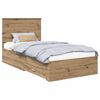 vidaXL &Sigma;&kappa;&epsilon;&lambda;&epsilon;&tau;ό&sigmaf; &Kappa;&rho;&epsilon;&beta;&alpha;&tau;&iota;&omicron;ύ Artisan Oak 100 x 200 cm &Epsilon;&pi;&epsilon;&xi;&epsilon;&rho;&gamma;&alpha;&sigma;&mu;έ&nu;&omicron; &Xi;ύ&lambda;&omicron;