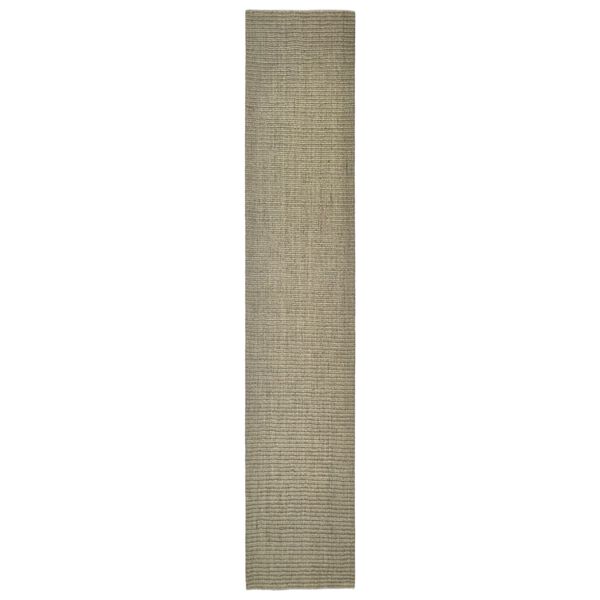 vidaXL Χαλί για Στύλο Ξυσίματος Γκρι / Μπεζ 66 x 350 εκ. από Σιζάλ
