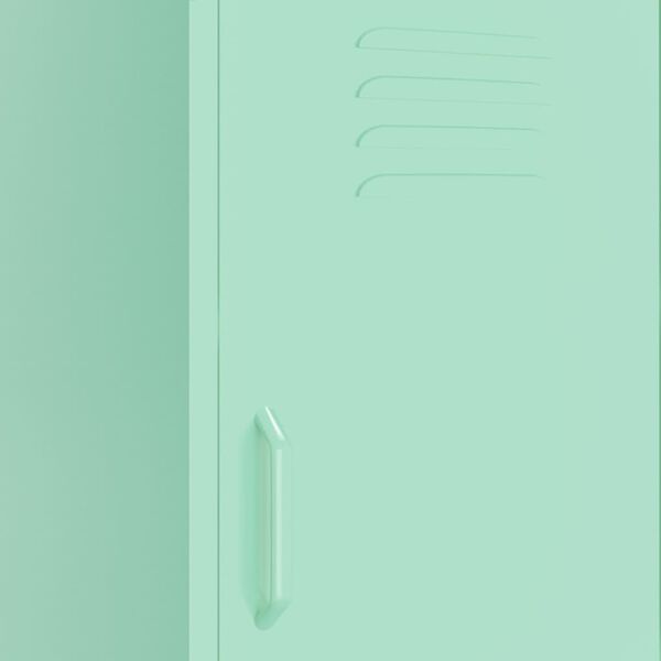 vidaXL Ντουλάπι Αποθήκευσης Xρώμα Mέντας 42,5x35x101,5 εκ. από Ατσάλι