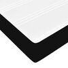 vidaXL Οθωμανικό κρεβάτι με στρώμα Μαύρο 90x200cm Ύφασμα