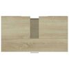 vidaXL Ντουλάπι Νιπτήρα Sonoma Δρυς 60 x 32 x 53,5 εκ. από Επεξ. Ξύλο