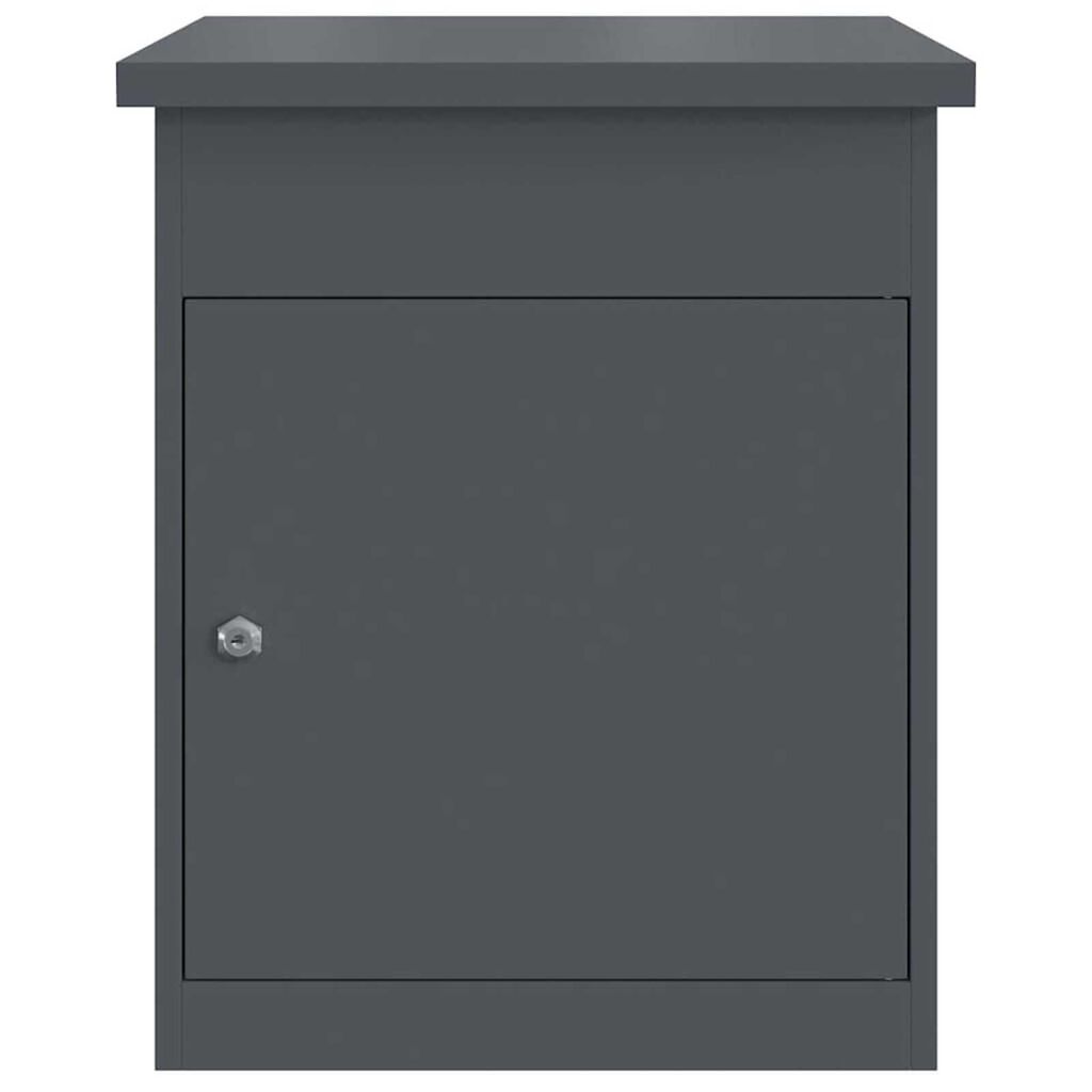 vidaXL Θυρίδα Πακέτων Ανθρακί 44 x 35 x 59 εκατοστά Ατσάλι