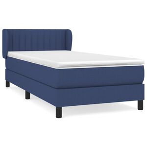 vidaXL &Kappa;&rho;&epsilon;&beta;ά&tau;&iota; Boxspring &mu;&epsilon; &Sigma;&tau;&rho;ώ&mu;&alpha; &Mu;&pi;&lambda;&epsilon; 90x200 &epsilon;&kappa;.&Upsilon;&phi;&alpha;&sigma;&mu;ά&tau;&iota;&nu;&omicron;
