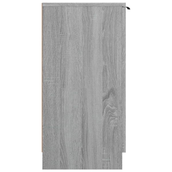 vidaXL Παπουτσοθήκη Γκρι Sonoma 59x35x70 εκ. από Επεξεργασμένο Ξύλο