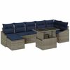vidaXL &Sigma;&epsilon;&tau; &Kappa;&alpha;&nu;&alpha;&pi;έ &Kappa;ή&pi;&omicron;&upsilon; &mu;&epsilon; &mu;&alpha;&xi;&iota;&lambda;ά&rho;&iota; 8 pcs &Gamma;&kappa;&rho;&iota; &kappa;&alpha;&iota; &Nu;&alpha;&upsilon;&tau;&iota;&kappa;ό