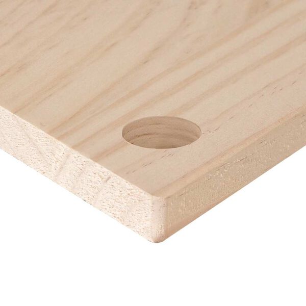 vidaXL Επιφάνεια Γραφείου 110 x 60 x 2,5 εκ. από Μασίφ Ξύλο Πεύκου