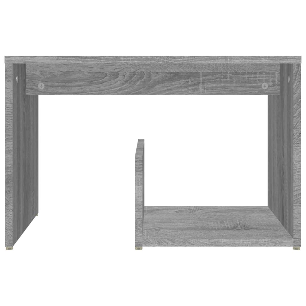vidaXL Τραπέζι Βοηθητικό Γκρι Sonoma 59x36x38 εκ. Επεξεργασμένο Ξύλο