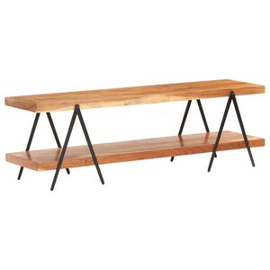 vidaXL Έπιπλο Τηλεόρασης 160 x 40 x 50 εκ. από Μασίφ Ξύλο Ακακίας