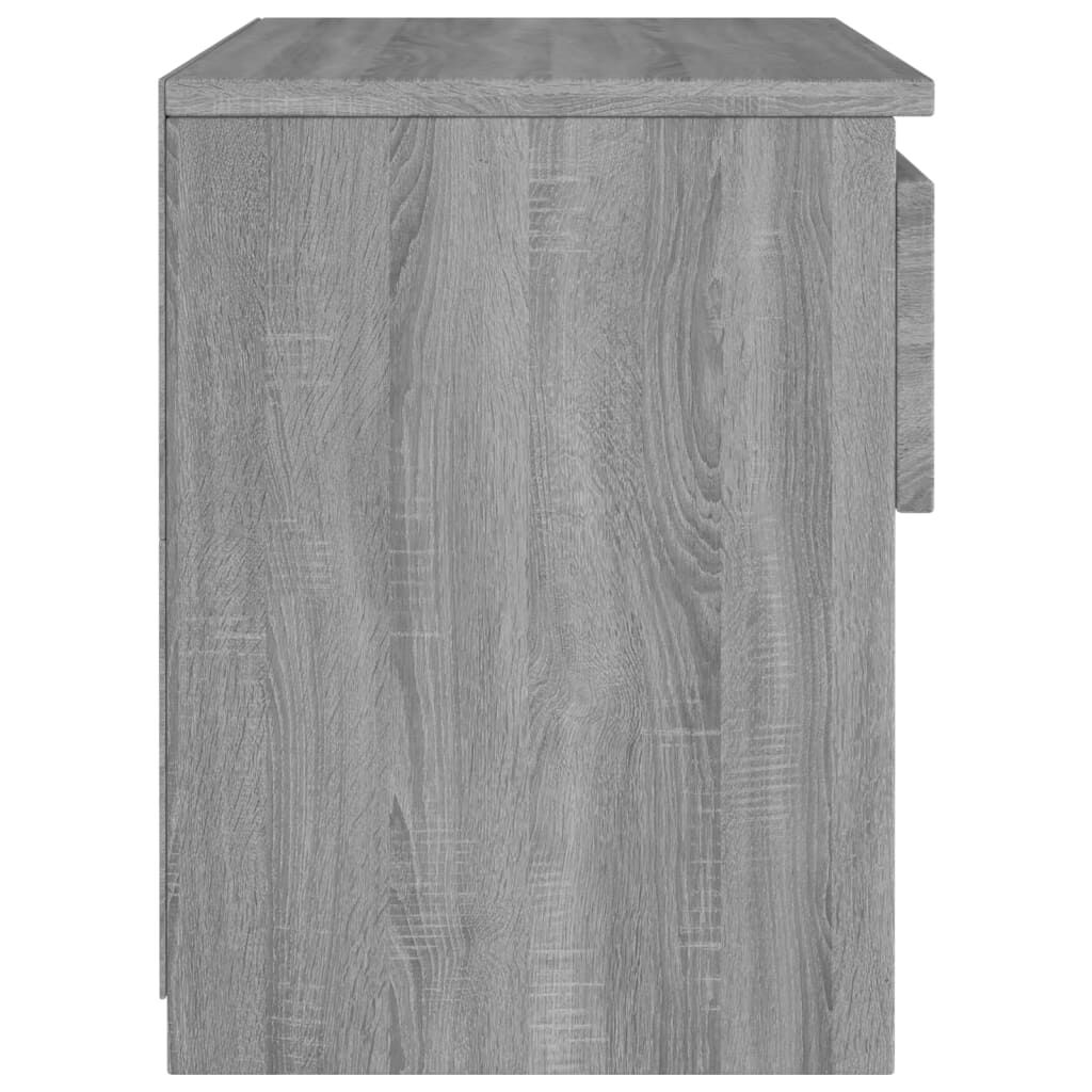 vidaXL Κομοδίνο Γκρι Sonoma 40 x 30 x 39 εκ. από Επεξεργασμένο Ξύλο