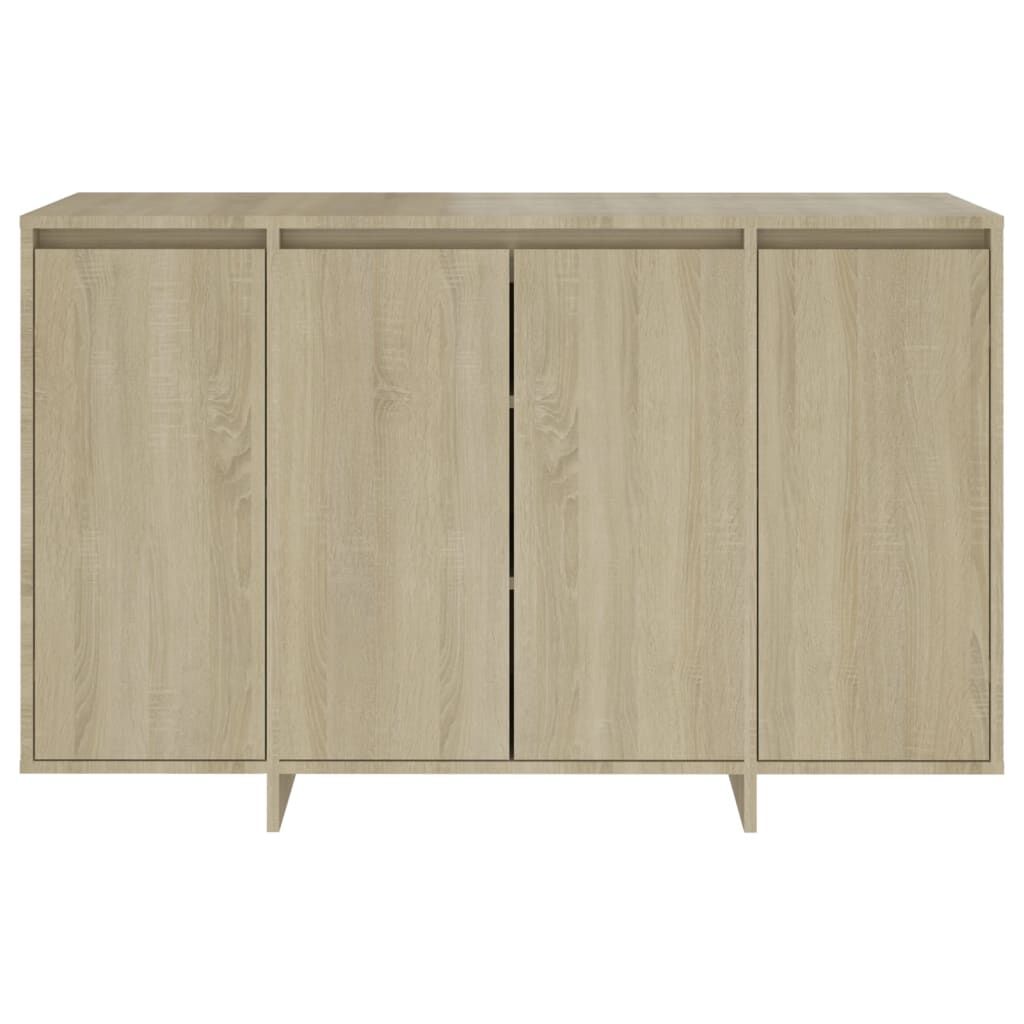 vidaXL Βοηθητικό Ντουλάπι Sonoma Δρυς 120x41x75εκ Επεξεργασμένο Ξύλο