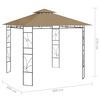 vidaXL Κιόσκι Taupe 3 x 3 x 2,7 μ. 160 γρ./μ²