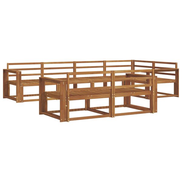 vidaXL &Sigma;&epsilon;&iota;&rho;ά &Kappa;&alpha;&nu;&alpha;&pi;έ &Epsilon;&xi;&omega;&tau;&epsilon;&rho;&iota;&kappa;&omicron;ύ 7 pcs &Phi;&upsilon;&sigma;&iota;&kappa;ό &Sigma;&tau;&epsilon;&rho;&epsilon;ό &Xi;ύ&lambda;&omicron; &Alpha;&kappa;&alpha;&kappa;ί&alpha;&sigmaf;