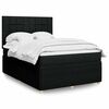 vidaXL &Kappa;&rho;&epsilon;&beta;ά&tau;&iota; Boxspring &mu;&epsilon; &Sigma;&tau;&rho;ώ&mu;&alpha; &Mu;&alpha;ύ&rho;&omicron; 160x200 &epsilon;&kappa;. &Upsilon;&phi;&alpha;&sigma;&mu;ά&tau;&iota;&nu;&omicron;