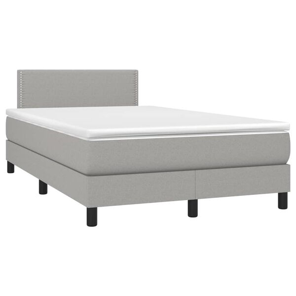 vidaXL &Kappa;&rho;&epsilon;&beta;ά&tau;&iota; Boxspring &mu;&epsilon; &Sigma;&tau;&rho;ώ&mu;&alpha; &Alpha;&nu;&omicron;&iota;&chi;&tau;ό &Gamma;&kappa;&rho;&iota; 120x190 &epsilon;&kappa;. &Upsilon;&phi;&alpha;&sigma;&mu;ά&tau;&iota;&nu;&omicron;