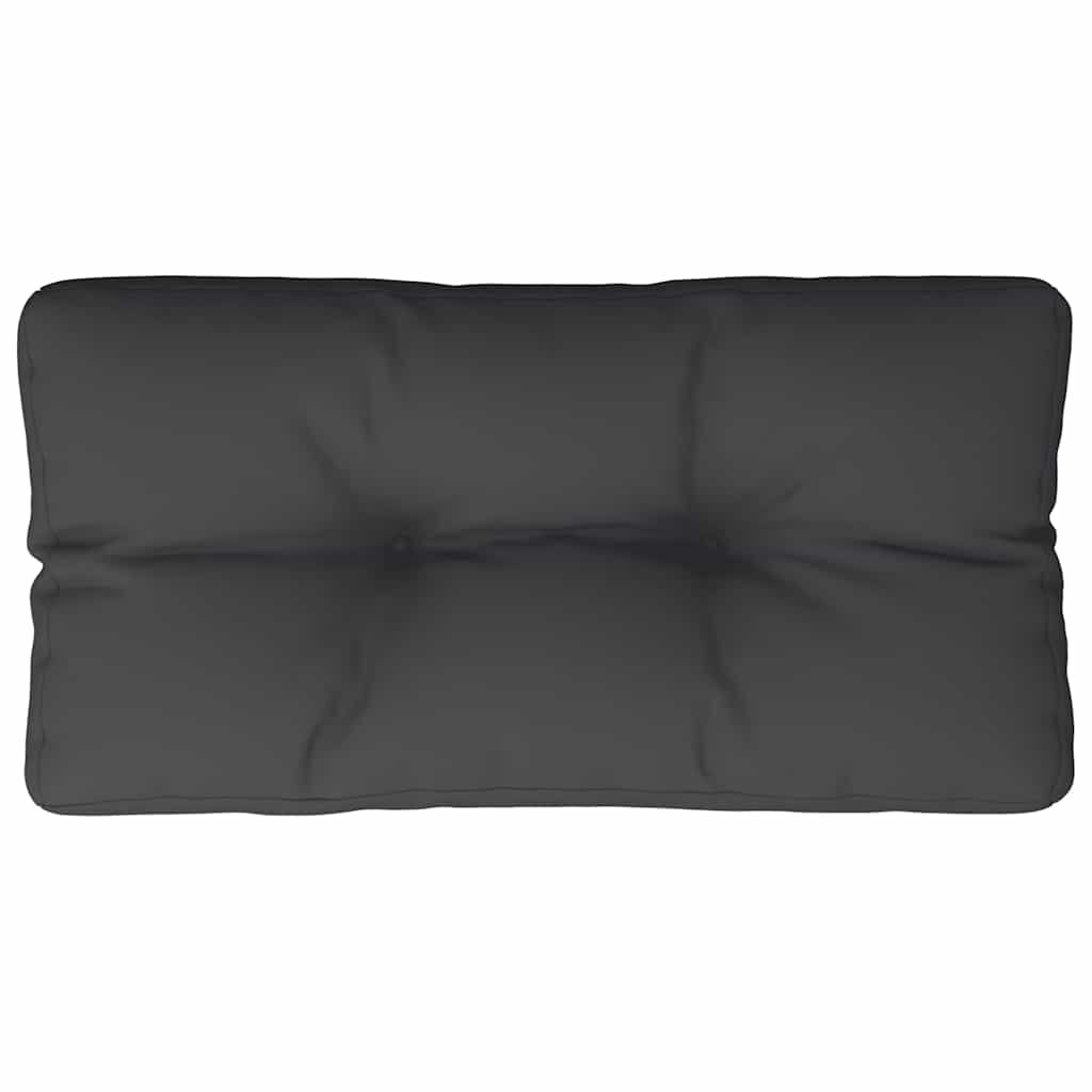vidaXL Μαξιλάρι Παλέτας Μαύρο 80 x 40 x 12 εκ. Υφασμάτινο