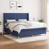 vidaXL &Kappa;&rho;&epsilon;&beta;ά&tau;&iota; Boxspring &mu;&epsilon; &Sigma;&tau;&rho;ώ&mu;&alpha; &Mu;&pi;&lambda;&epsilon; 180x200 &epsilon;&kappa;. &Upsilon;&phi;&alpha;&sigma;&mu;ά&tau;&iota;&nu;&omicron;