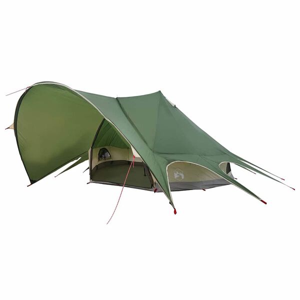vidaXL &Sigma;&kappa;&eta;&nu;ί&tau;&sigma;&alpha; Teepee &mu;&epsilon; &sigma;&tau;έ&gamma;&eta; &Pi;&rho;ά&sigma;&iota;&nu;&omicron; &kappa;&alpha;&iota; &Gamma;&kappa;&rho;&iota; 600 x 600 x 347 &epsilon;&kappa;
