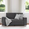 vidaXL Πολυθρόνα-καναπές με μαξιλάρι Γκρι 160 x 78 x 84 εκ. Δερματίνη