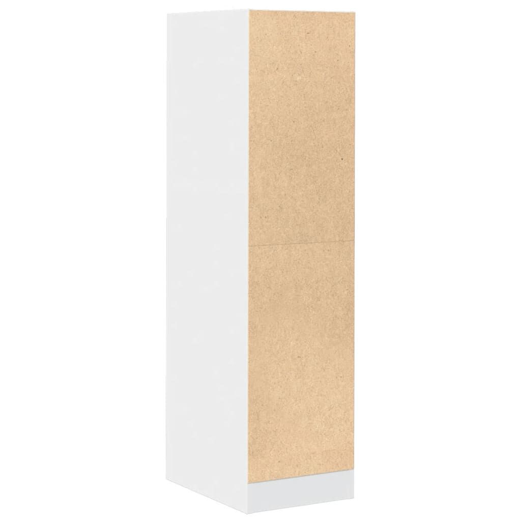 vidaXL Συρταριέρα Γενικής Χρήσης Λευκή 30x41x118 εκ. Επεξ. Ξύλο